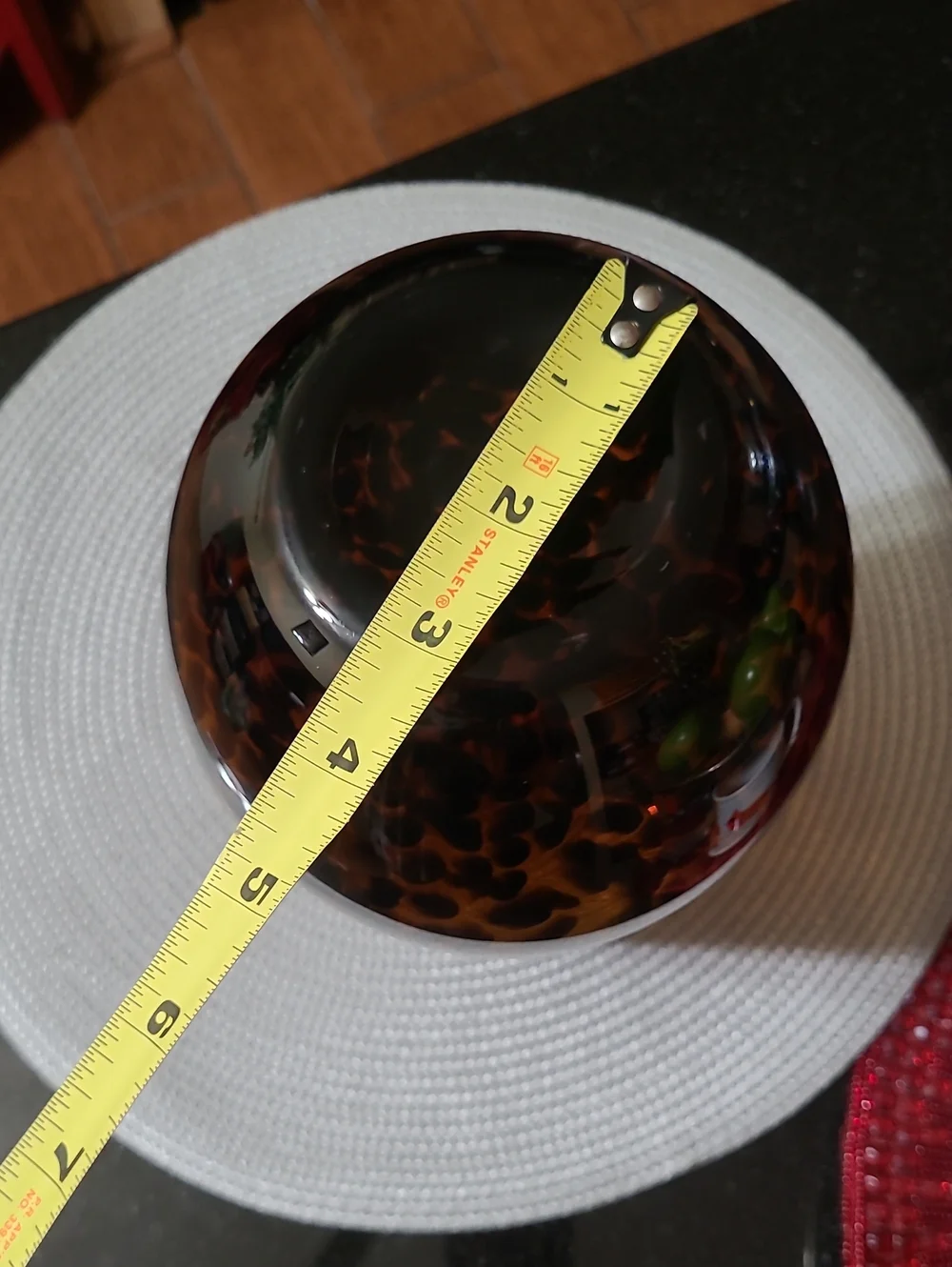 NEW Handblown Tortoiseshell Glass Vase